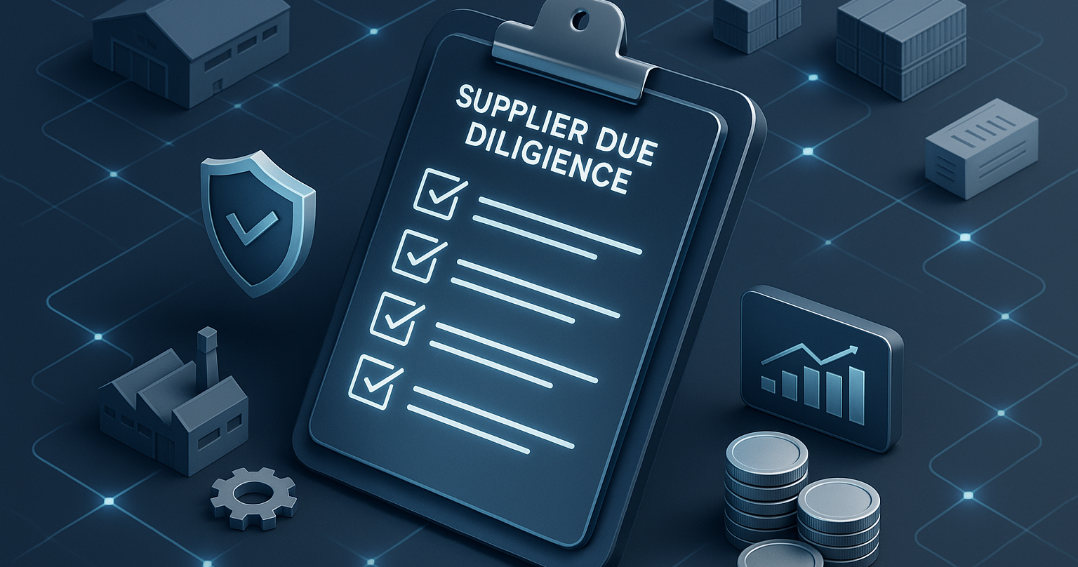 Supplier Due Diligence